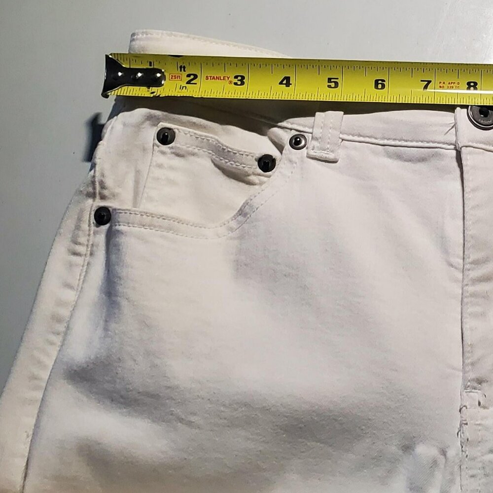 Erdem x Universal Standard Hana White Patchwork Jeans Size‎ 8 - Picture 7 of 16
